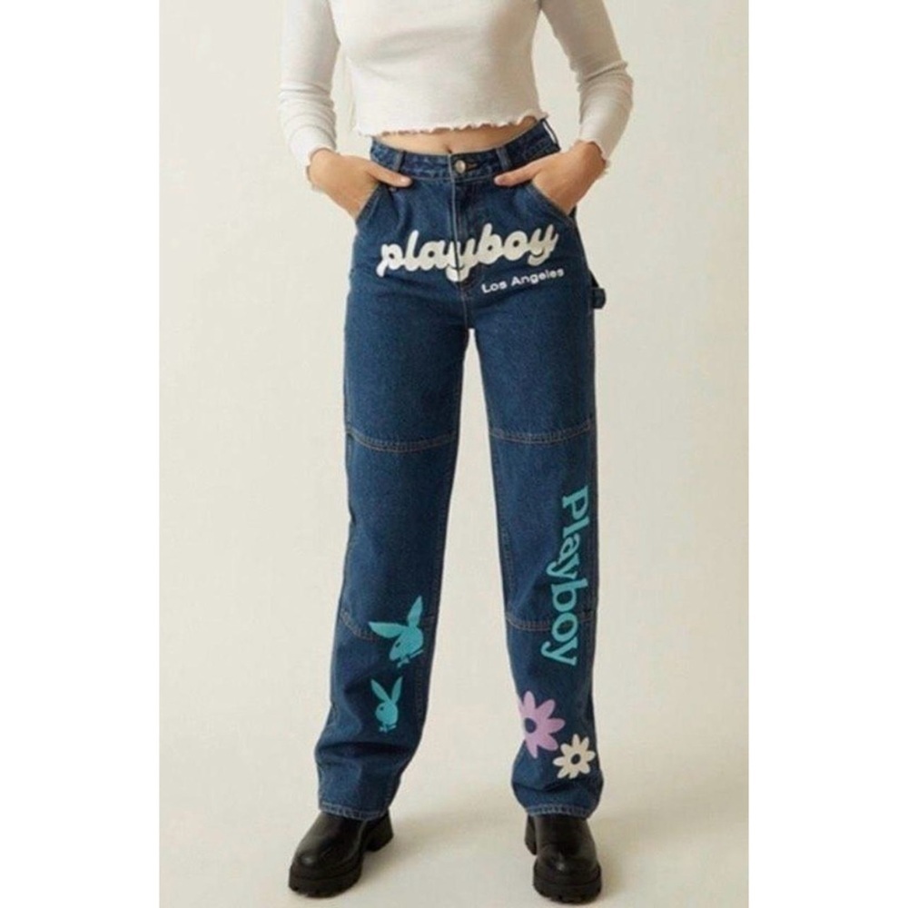 Playboy by Pacsun Carpenter Straight Leg Jeans Sz 25